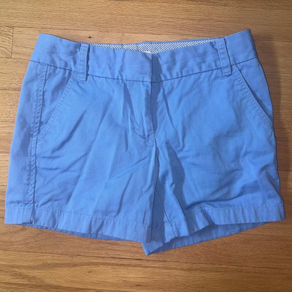 J crew size 2 blue shorts. Great condition